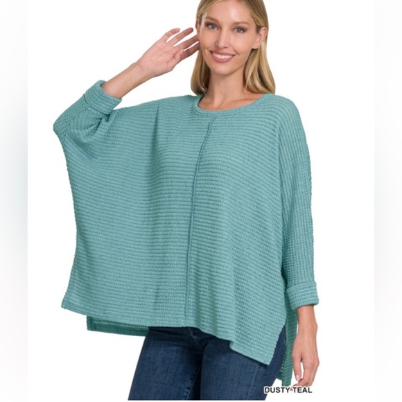 Zenana Outfitters Knit Top - Picture 2 of 2